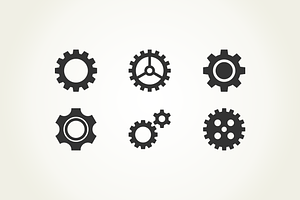 Gears Vector Set