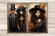 Victorian Junk Journal Kit | Autumn, a Person Illustration by GlamArtZhanna (Thumbnail 3 of 9)