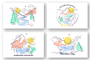 7 International Mountain Day, a Seasonal Illustration by denayunebgt (Thumbnail 2 of 4)