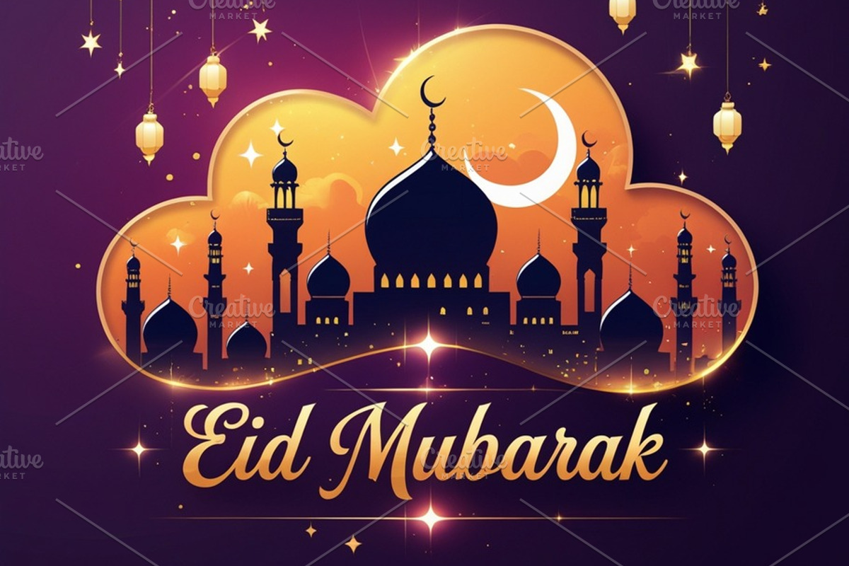 Eid mubarak-greeting-card, a Holiday Photo by microtasker (Photo 2 of 2)