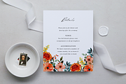 Editable Floral Wedding Invitation, an Invitation Template by ForeverPrint (Thumbnail 3 of 9)