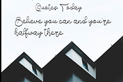 Bigges, a Handwritten Font by Canden Meutuah (Thumbnail 2 of 6)