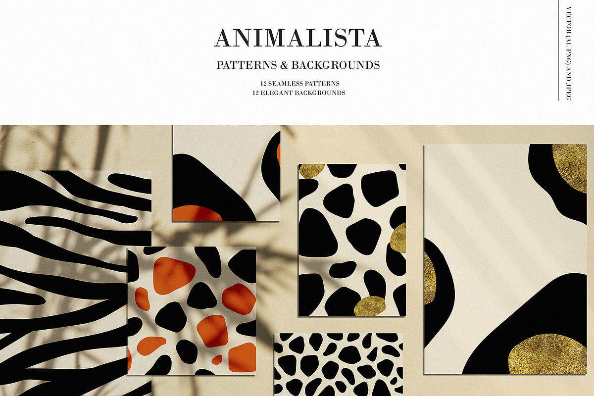 Animalista - patterns collection, a Pattern Graphic by Madiwaso (Photo 1 of 8)