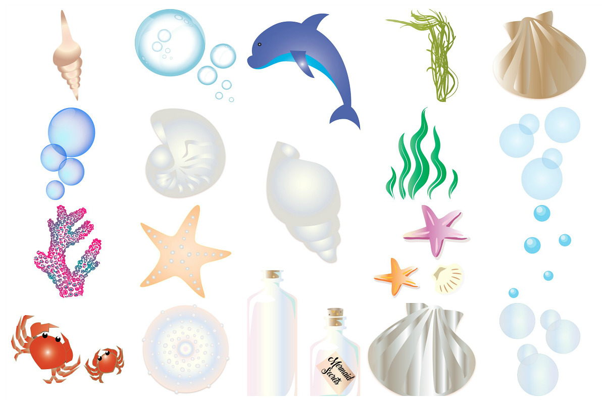 Mermaid Silhouette AI EPS PNG, a Work Illustration by FrankiesDaughtersDesign (Photo 5 of 9)