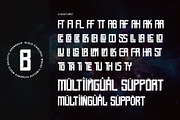 Black Starlord, a Sans Serif Font by Letterara (Thumbnail 9 of 12)