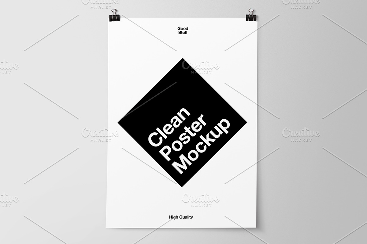 Poster Mockup, a Product Mockup by Good Stuff (Photo 3 of 3)