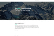 MINI - Responsive Email Template, an Email Template by Pennyblack Templates (Thumbnail 2 of 2)