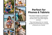 Plus Size Women Stock Photos, a Person Photo by Selenique Studio (Thumbnail 5 of 12)