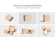 Square Box Packaging Mockup, a Packaging Mockup by simuradi (Thumbnail 9 of 9)