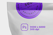 White Plastic Bag Mockup, a Packaging Mockup by Reformer Mockup (Thumbnail 2 of 6)