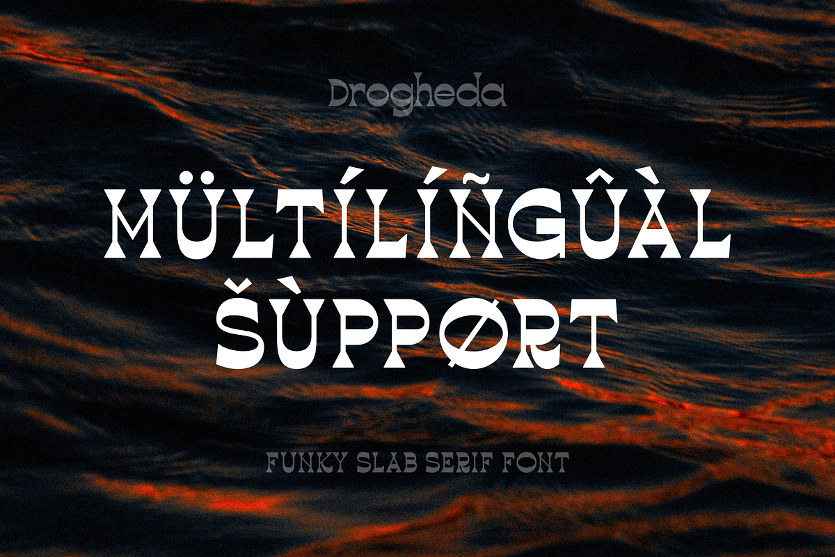 Drogheda | Funky Slab Serif Font, a Slab Serif Font by Twicolabs Fontdation (Photo 9 of 9)