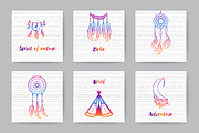 16 Boho cards, a Card Template by Alla_Ri_Shop (Thumbnail 2 of 4)