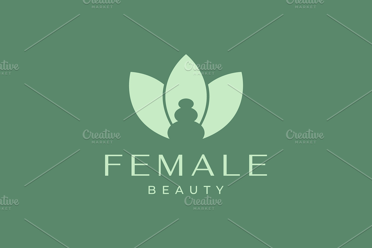yoga wellness feminine relaxing icon, a Branding & Logo Template by devastd