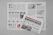 Newspaper Mock-up, an Advertising Mockup by zippypixelstudio (Thumbnail 12 of 14)