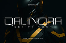 Qalinora Futuristic Sci-Fi Display