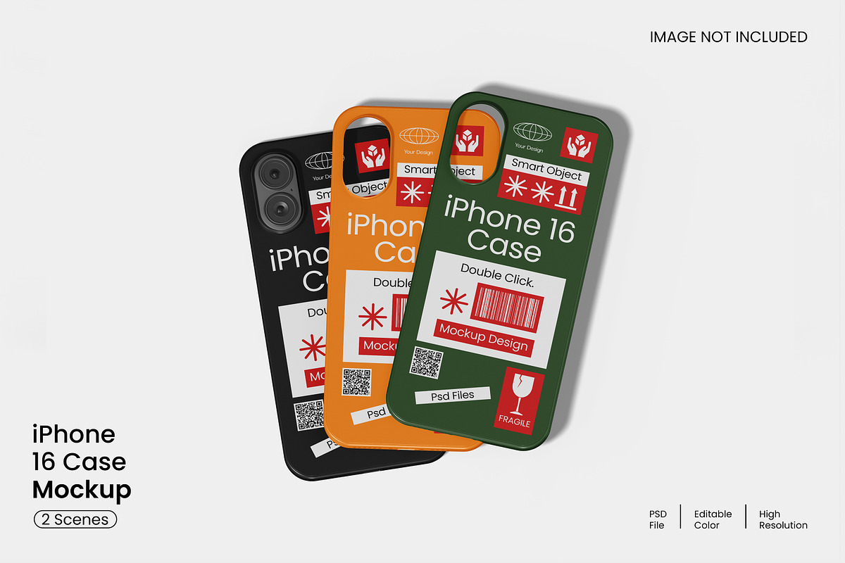 iPhone Case Mockup, an iPhone Mockup by Unerispace (Photo 1 of 3)