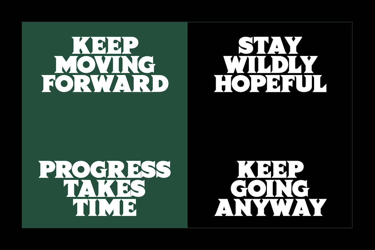 Bush Quzoq Font | Bold Chunky Serif, a Serif Font by Koplexs Studio (Photo 4 of 10)