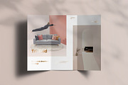 Tri-Fold DL Brochure Mock-up, an Advertising Mockup by Se٧enStudio (Thumbnail 7 of 16)