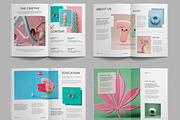 Green Portfolio Layout, a Brochure Template by ContestDesign (Thumbnail 2 of 3)