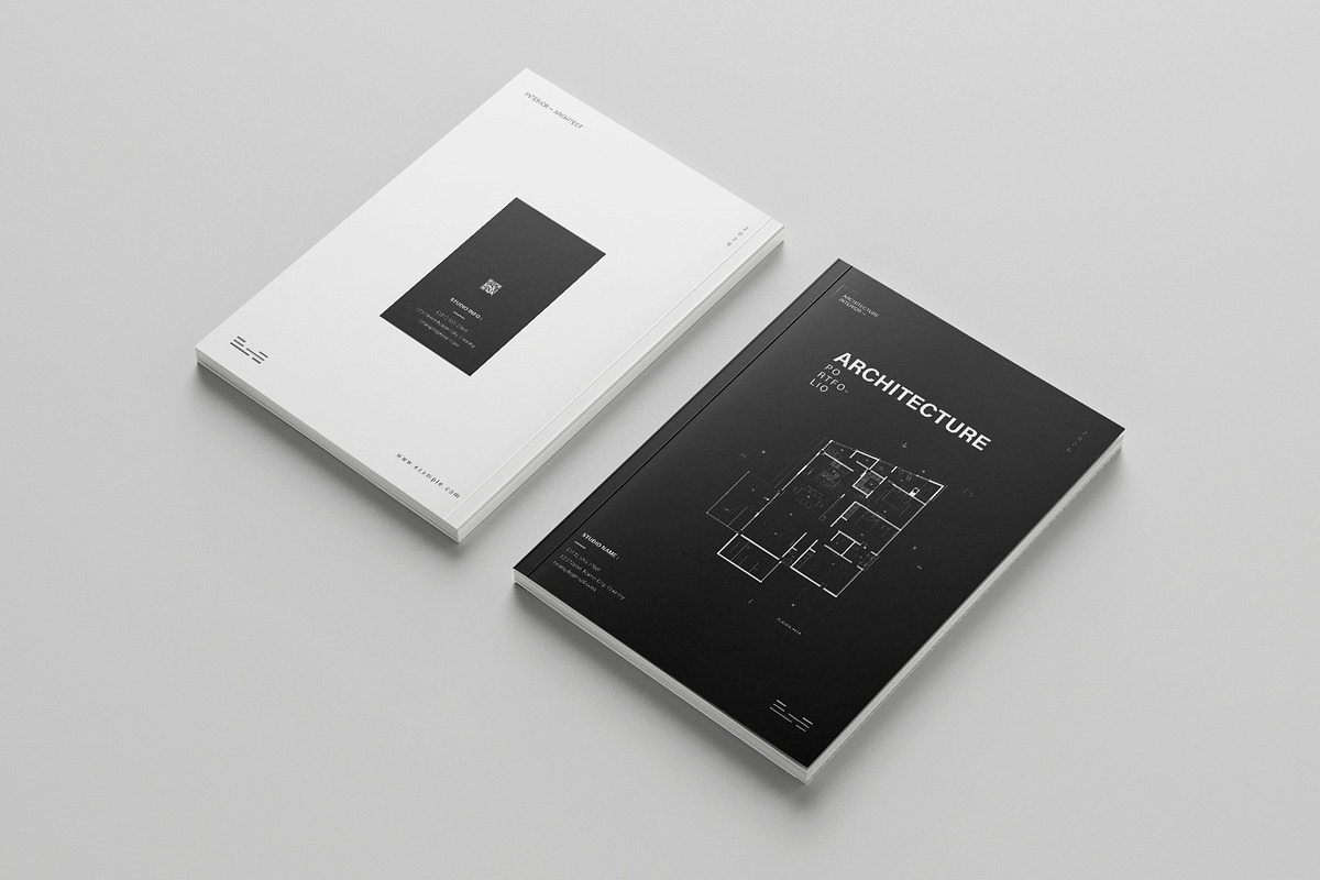 Architecture Portfolio Template, a Brochure Template by ElvinPrint (Photo 12 of 13)