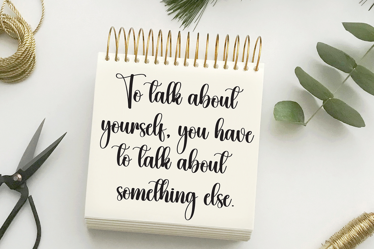 Waiting | Script Font, a Handwritten Font by Scratchones (Photo 6 of 9)