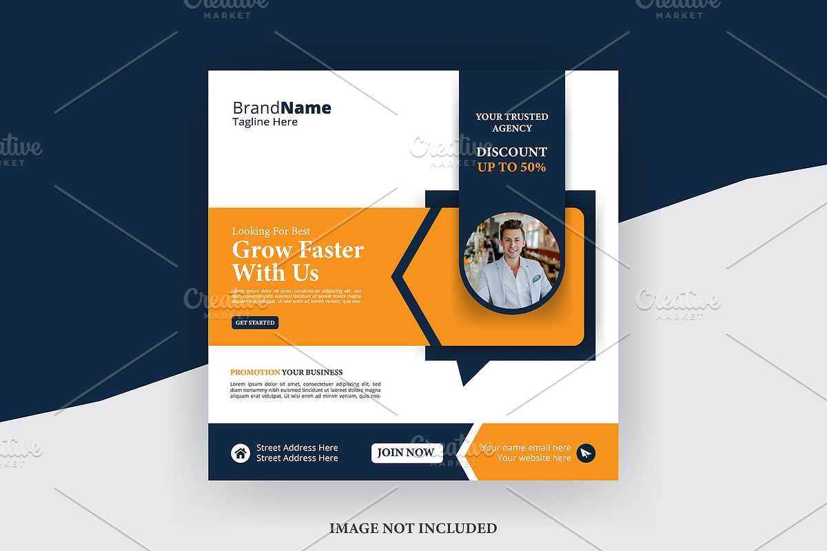 Digital marketing social media post, a Social Media Template by graphics city
