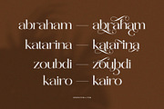 Voting Calligraphy Serif Font, a Serif Font by Graphicxell (Thumbnail 4 of 9)