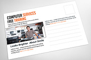 Computer Repair Postcard Templates, a Card Template by AfzaalGraphics (Thumbnail 4 of 4)