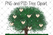 Family Tree clipart, Watercolour,, an Illustration by CommercialCliparts (Thumbnail 1 of 2)