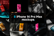 iPhone 14 Pro Max Mockup bundle, an iPhone Mockup by Blue Monkey Media (Thumbnail 1 of 5)