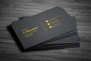 Stylish Business Card, a Business Card Template by Rongmistiry (Thumbnail 2 of 5)