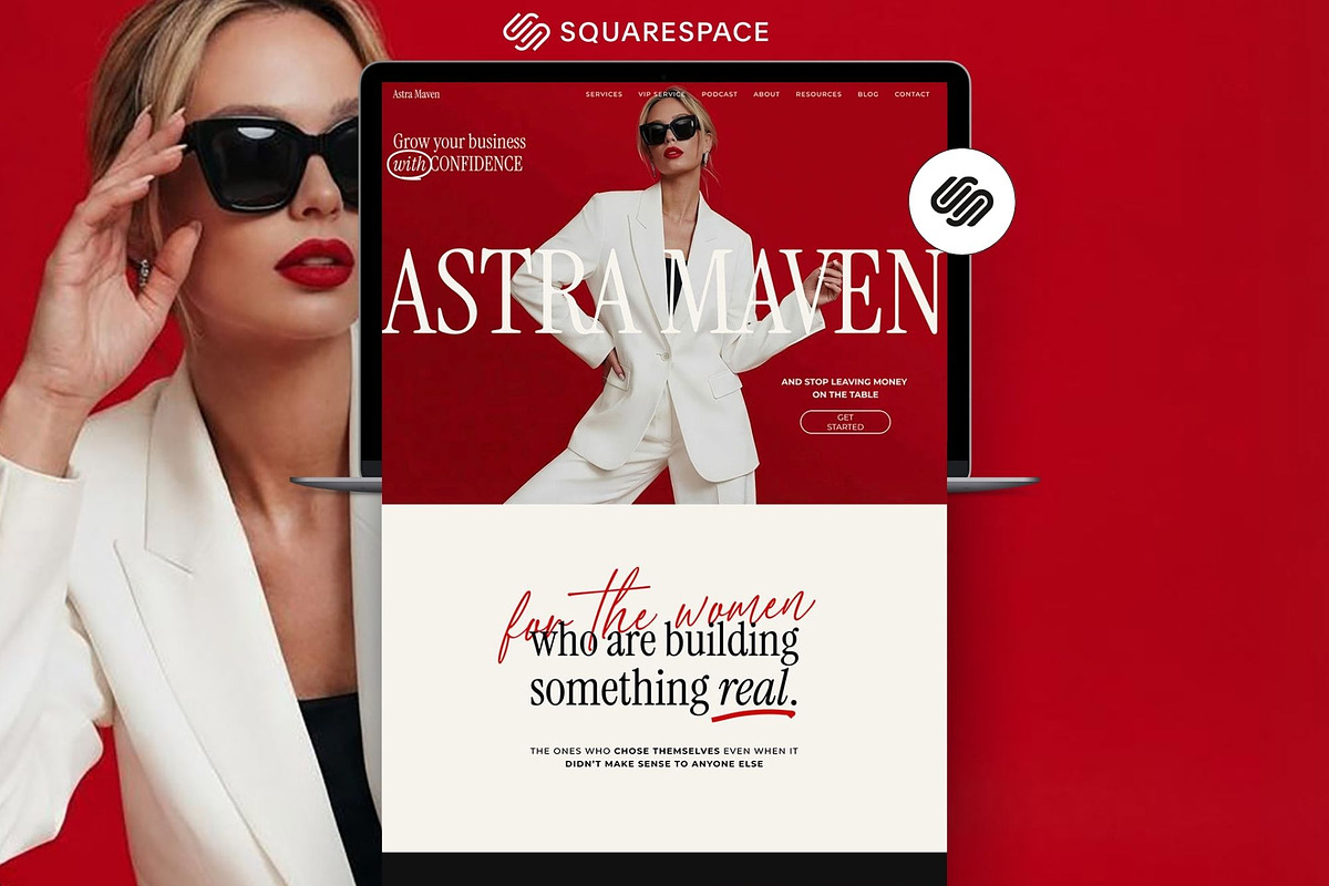 Business Coach Showit Website, a Websites & App Template by Superhero Design Co. (Photo 1 of 7)