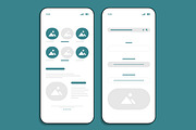Mobile App Wireframe UI UX Design, an UI Kit Template by MightyDesign (Thumbnail 3 of 8)