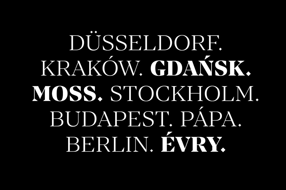 Manier – Sharp Serif Typeface, a Serif Font by Piotr Łapa (Photo 14 of 15)