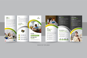 Kid school trifold Brochure design, a Brochure Template by Pavel_design