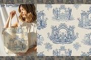 Toile de Jouy Seamless Vector, a Pattern Graphic by one-touch (Thumbnail 9 of 10)