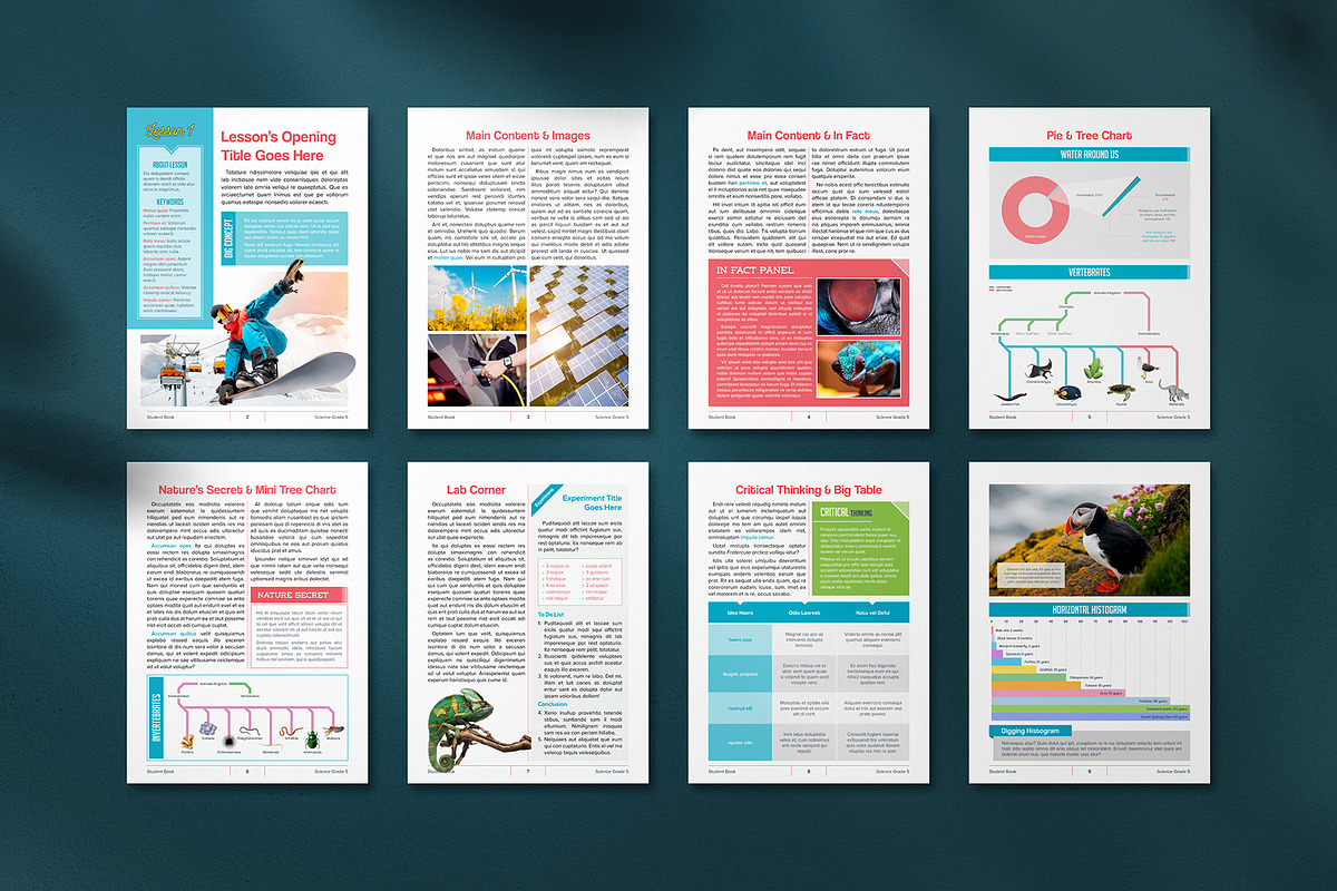 Science eTextbook Template 4.0 iPad, a Magazine Template by fisihsani (Photo 7 of 9)