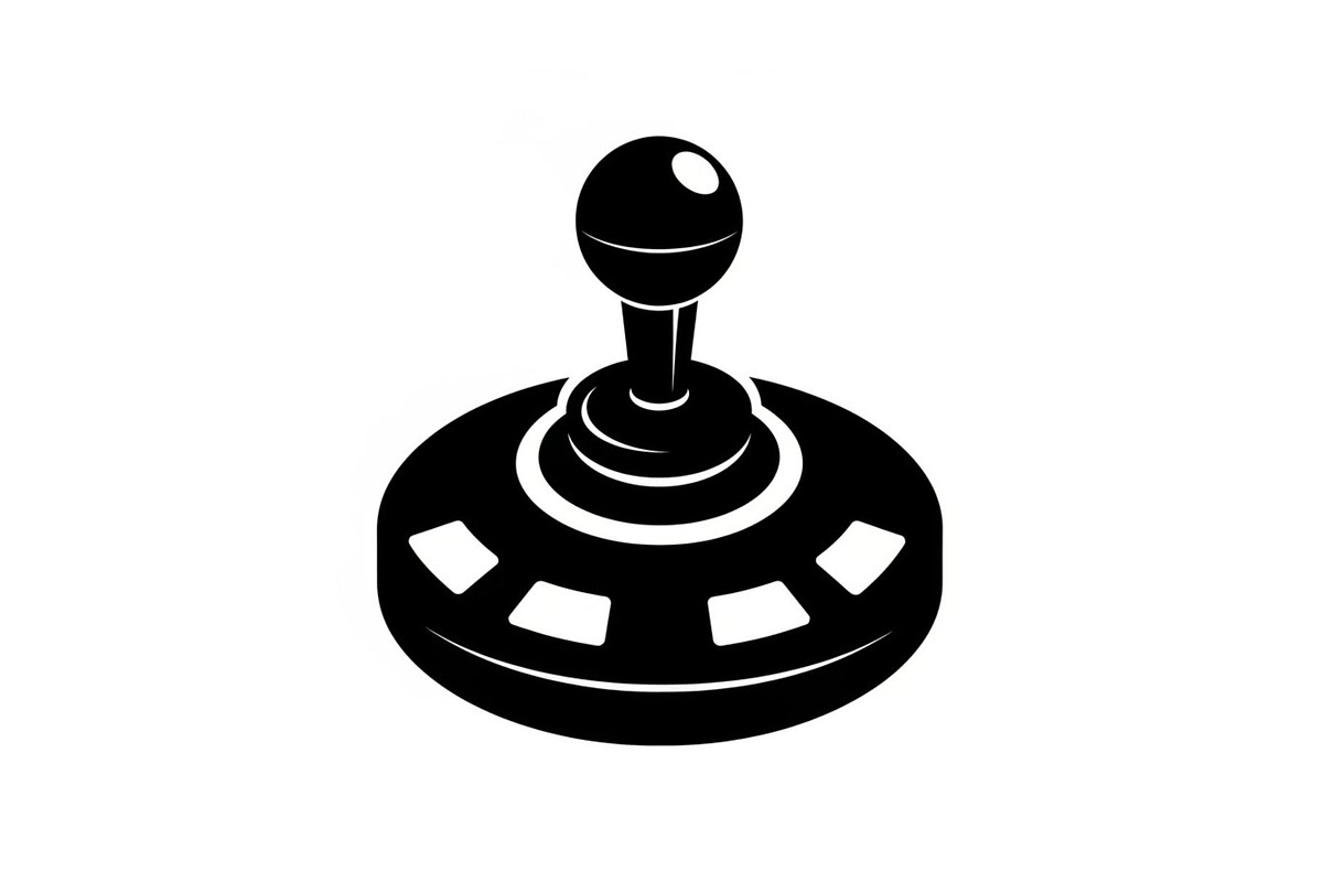 50 Retro Gaming Joystick Vector Bund, an Illustration by Creativeshirt (Photo 13 of 51)