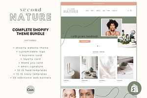 Shopify Theme Bundle | Second Nature