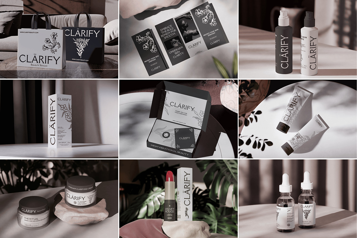 40 Cosmetics Branding Mockups Bundle, an Advertising Mockup by Vitora Mockup (Photo 1 of 14)