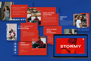 Stormy Powerpoint Template