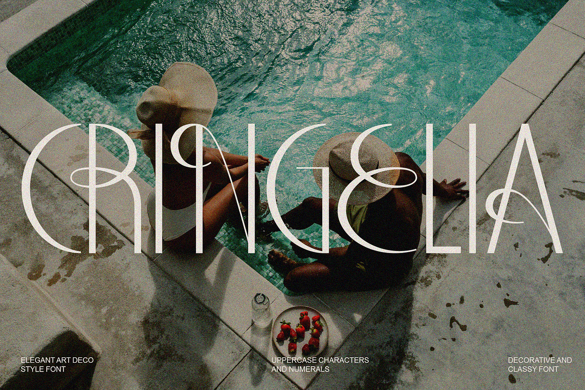 Classy Decorative Font - CRINGELIA, a Font by CreativeFolks (Photo 10 of 11)