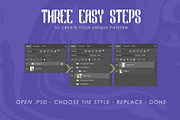 Kaleidoscope Pattern Generator, a Layer Style Add-On by ArtistMef (Thumbnail 10 of 10)