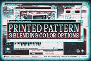 Printed Pattern Digital Effect, a Layer Style Add-On by pixelbuddha.net (Thumbnail 1 of 8)