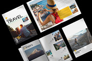 Travel Magazine Template, a Magazine Template by NorthPeak (Thumbnail 2 of 12)
