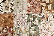 77 Vintage Ephemera Digital Paper, a Pattern Graphic by LA Design (Thumbnail 3 of 10)