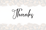 Coffee | Script Font, a Handwritten Font by Scratchones (Thumbnail 9 of 9)