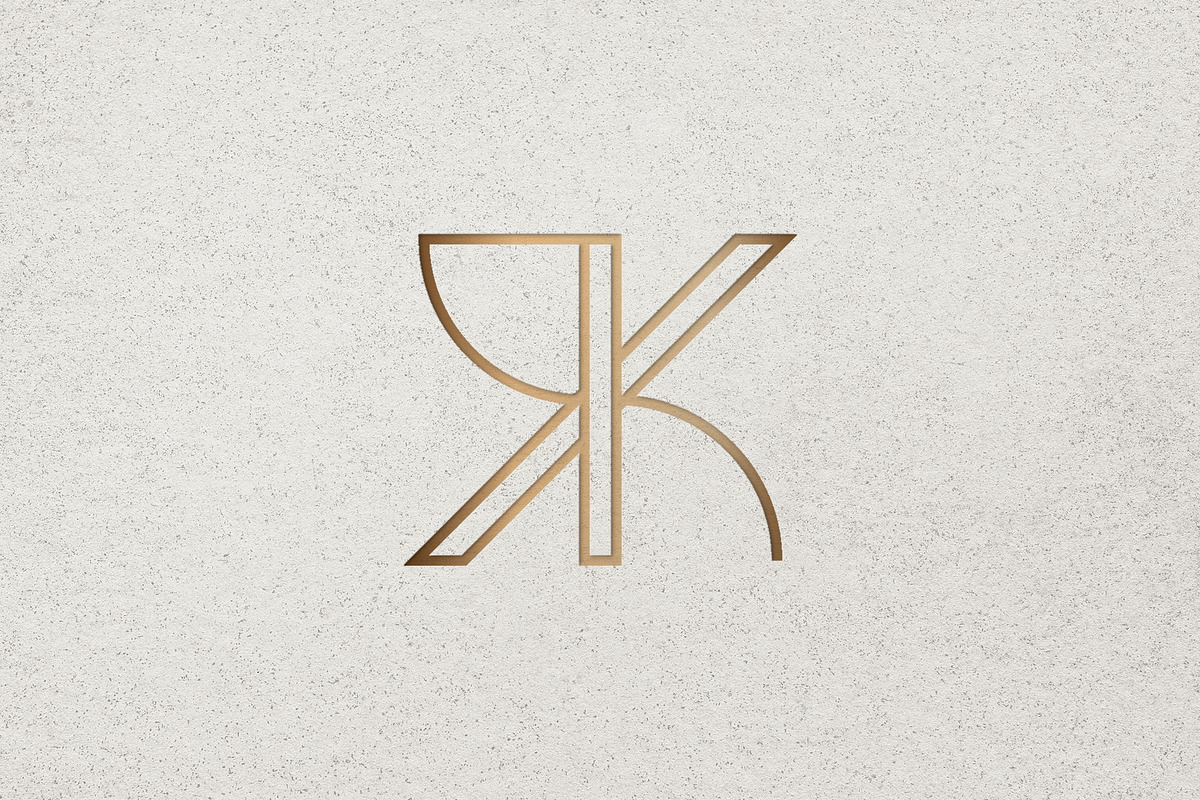 Minimalit Luxury Initials RK Logo, a Branding & Logo Template by Luxury Logos (Photo 4 of 4)