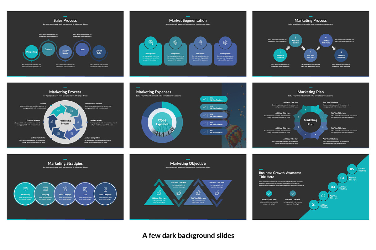 Marketing Plan PowerPoint Template, a Presentation Template by SlideBunny (Photo 30 of 30)