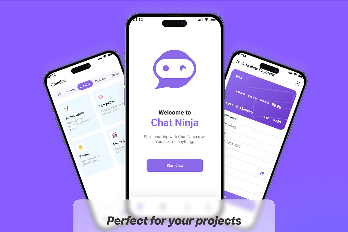 Chat Ninja-ChatGPT based bot, an App Template by Netro Systems (Photo 5 of 6)